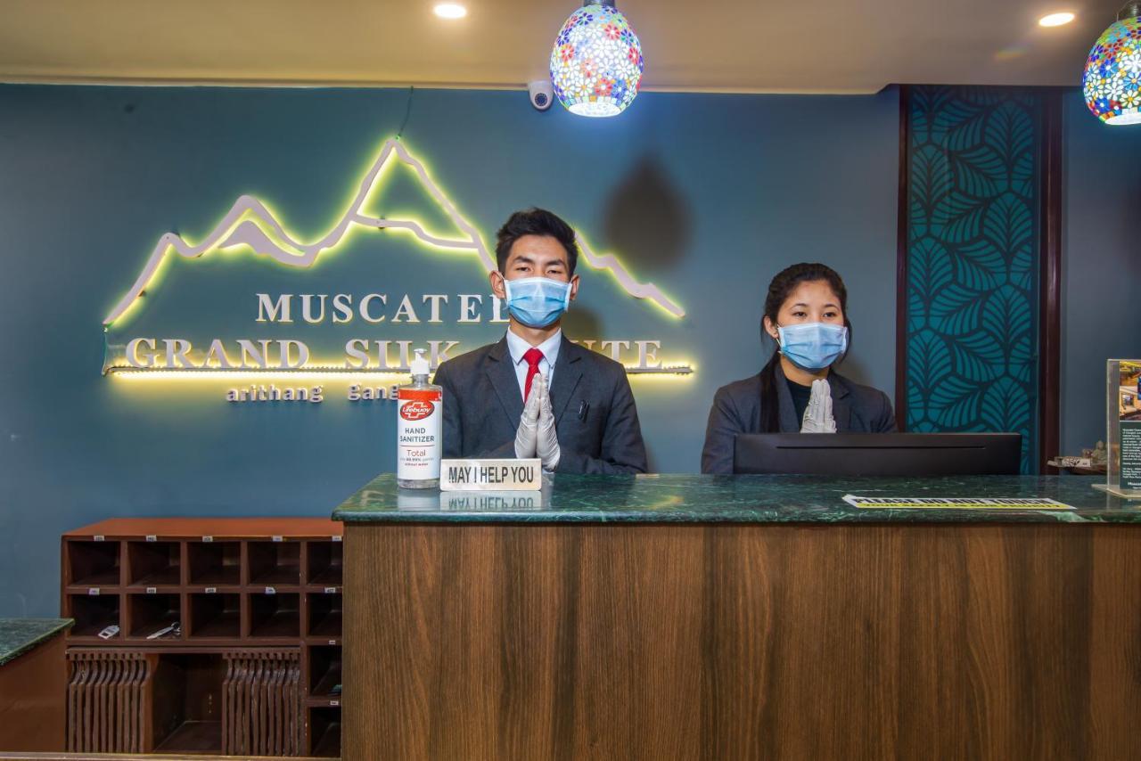 Muscatel Grand Silkroute - 300 Mts From Mg Marg Gangtok Luaran gambar